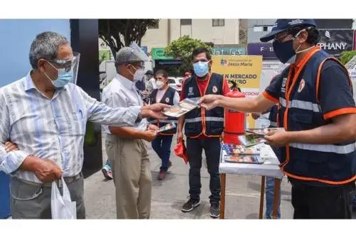 Puede solicitar capacitaciones, a cargo de la subgerencia de Gestión de Riesgo de Desastres, al teléfono : (01) 6141212 - anexo 3419. ANDINA/Municipalidad de Jesús María