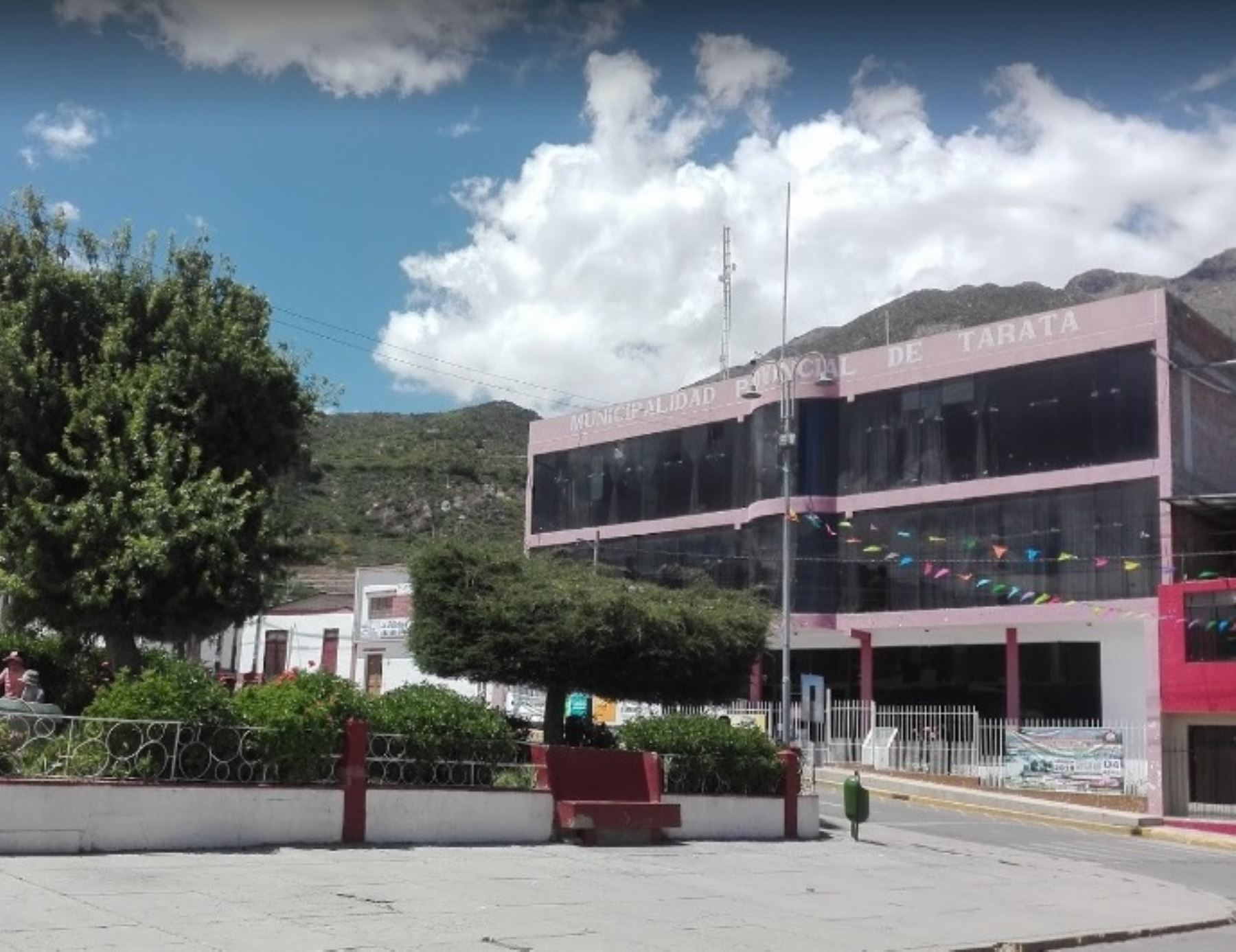 Plaza de Armas de la provincia tacneña de Tarata.  ANDINA/Difusión
