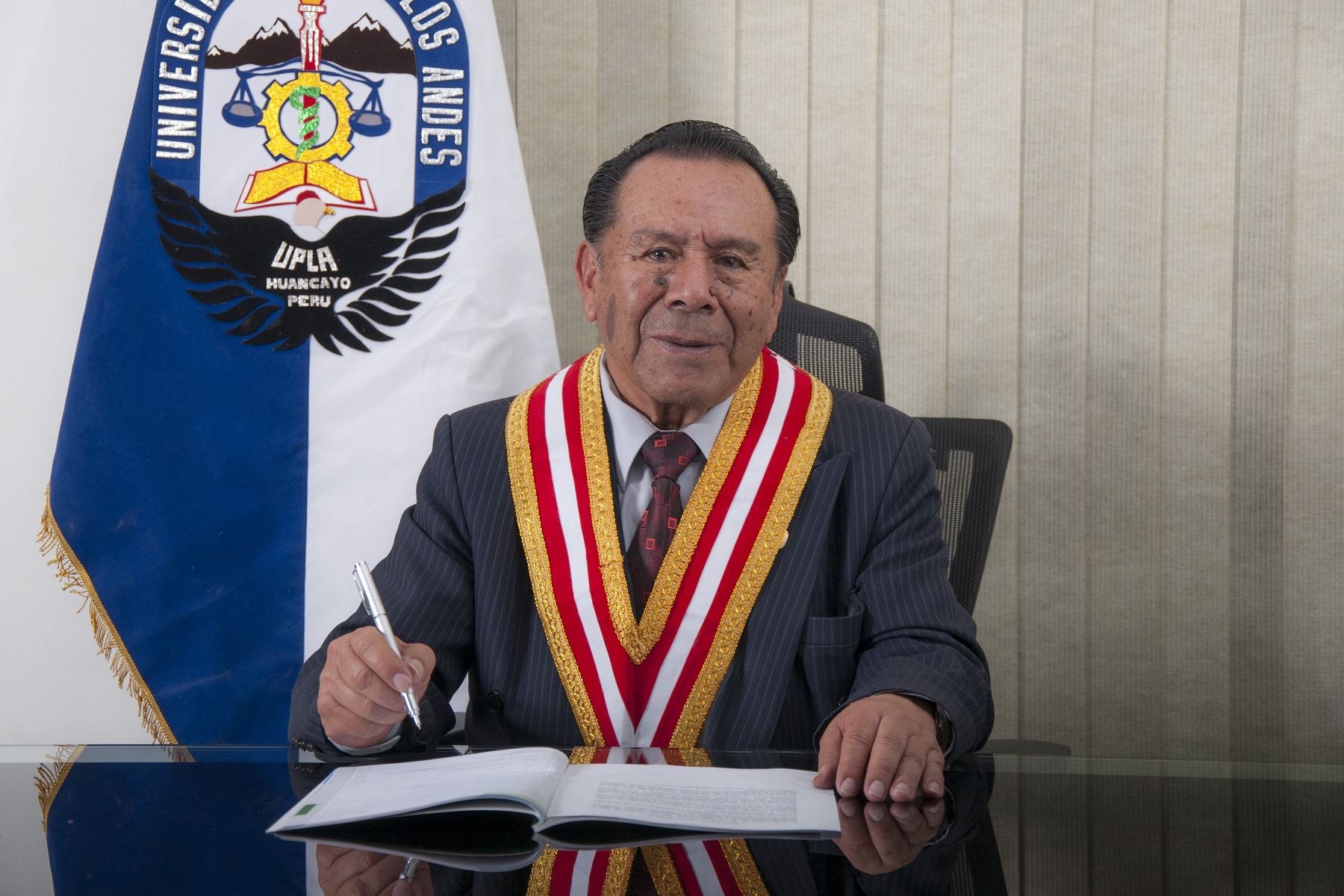 Dr. Eutimio Catalino Jara Rodríguez, Rector de la Universidad Peruana Los Andes Foto: Difusión