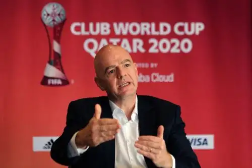 Gianni Infantino, presidente de la FIFA.