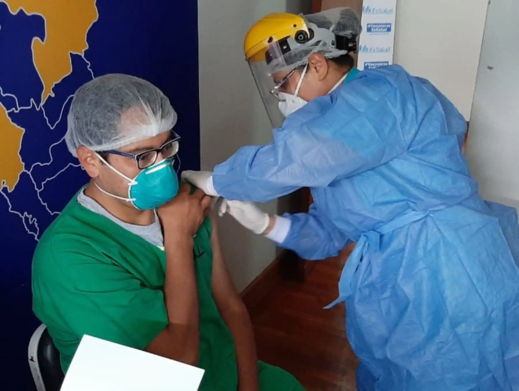 La Gerencia Regional de Sslud de Cusco informó que más de 4,500 trabajadores de la salud de esa región ya fueron vacunados contra la covid-19.