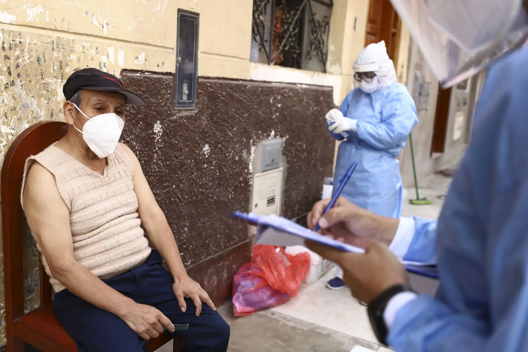 Municipalidad de Lima  continúa trabajando con la estrategia Operación Tayta, a fin de identificar casos de COVID-19 entre la población más vulnerable y brindar el tratamiento necesario para cortar la cadena de contagios del coronavirus. Foto:ANDINA/Municipalidad de Lima