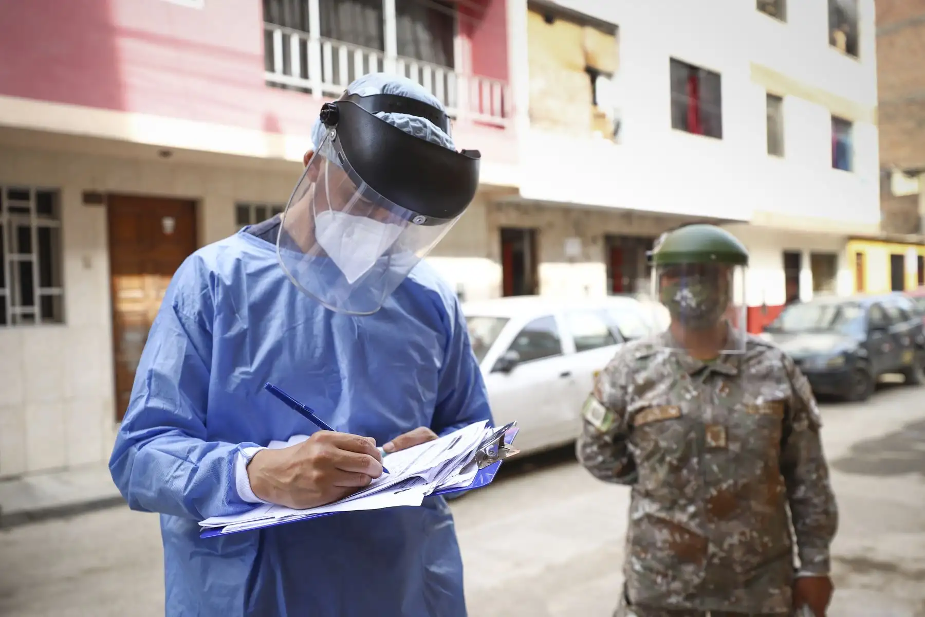 Municipalidad de Lima  continúa trabajando con la estrategia Operación Tayta, a fin de identificar casos de COVID-19 entre la población más vulnerable y brindar el tratamiento necesario para cortar la cadena de contagios del coronavirus. Foto:ANDINA/Municipalidad de Lima