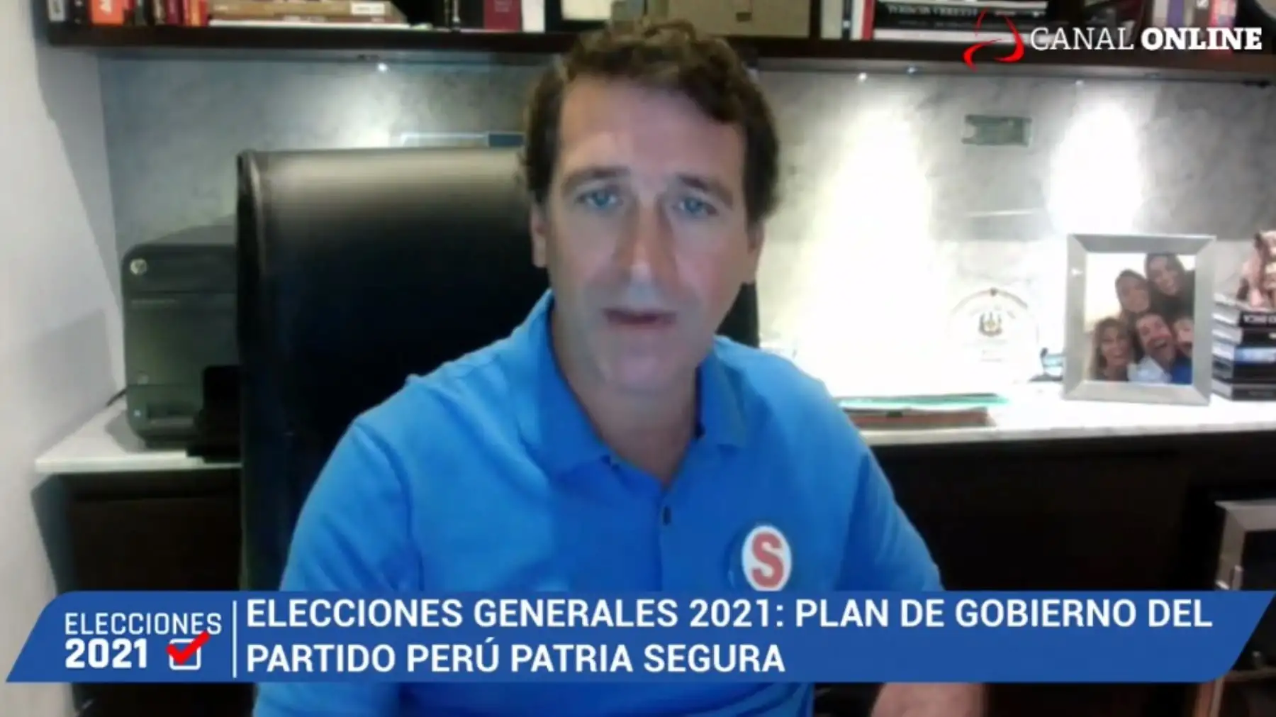 El candidato Rafael Santos concedió una entrevista a "Elecciones 2021", programa de Andina.