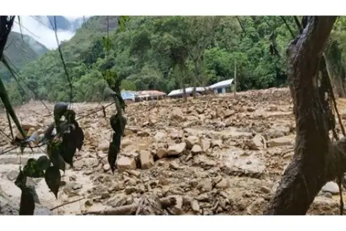 Los distritos de Echarate y Santa Ana, en la selva de la región Cusco, son azotados por las lluvias intensas. Foto: ANDINA/Difusión
