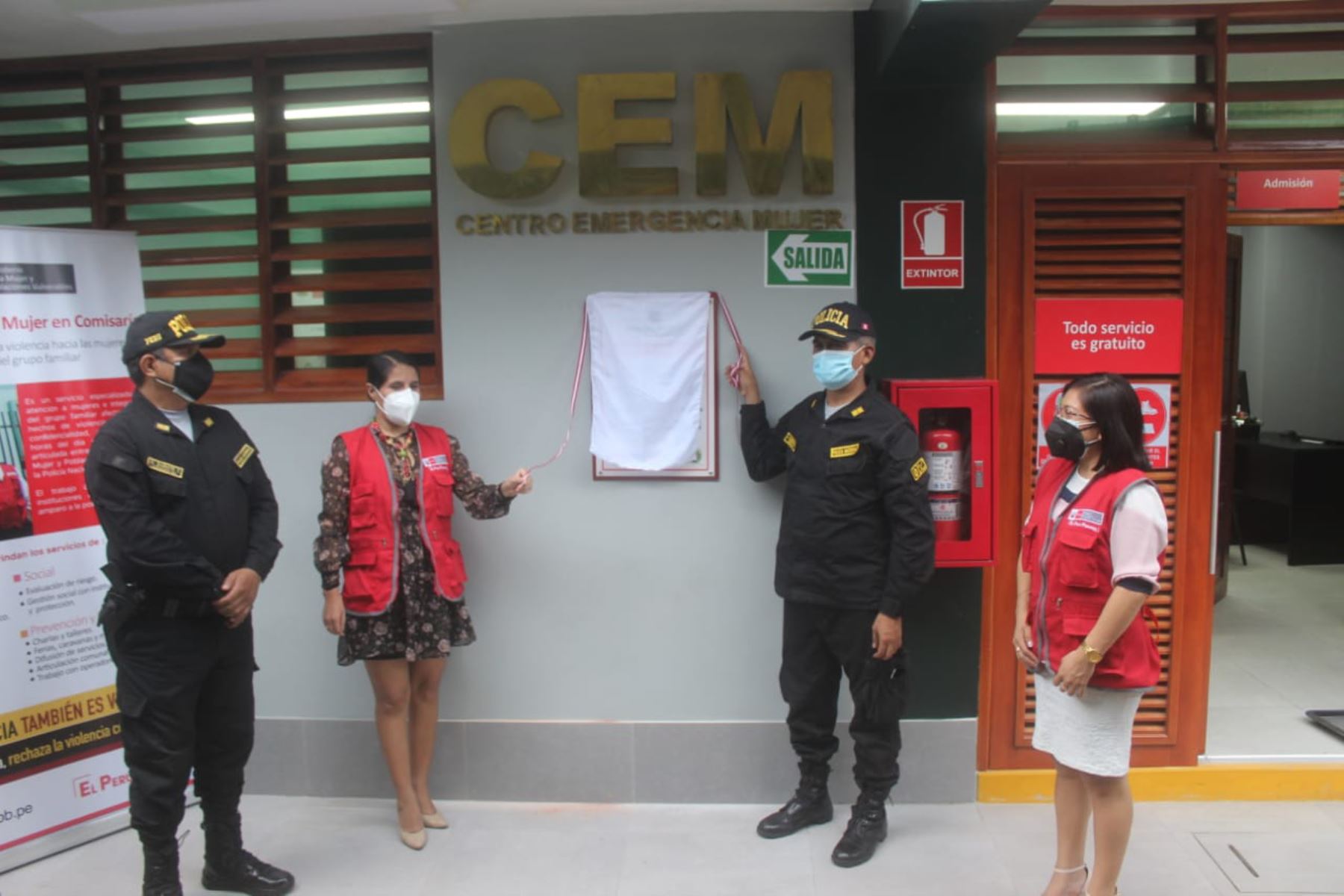 El nuevo CEM se encuentra en el primer nivel de la comisaría 9 de Octubre (Loreto) y está dividido en cuatro ambientes. Foto: ANDINA/Mininter