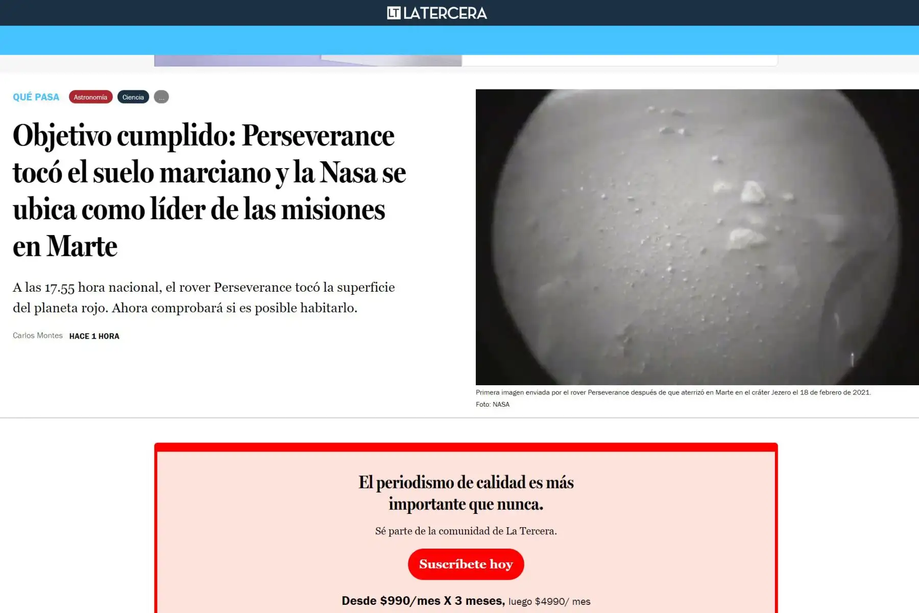 La Tercera