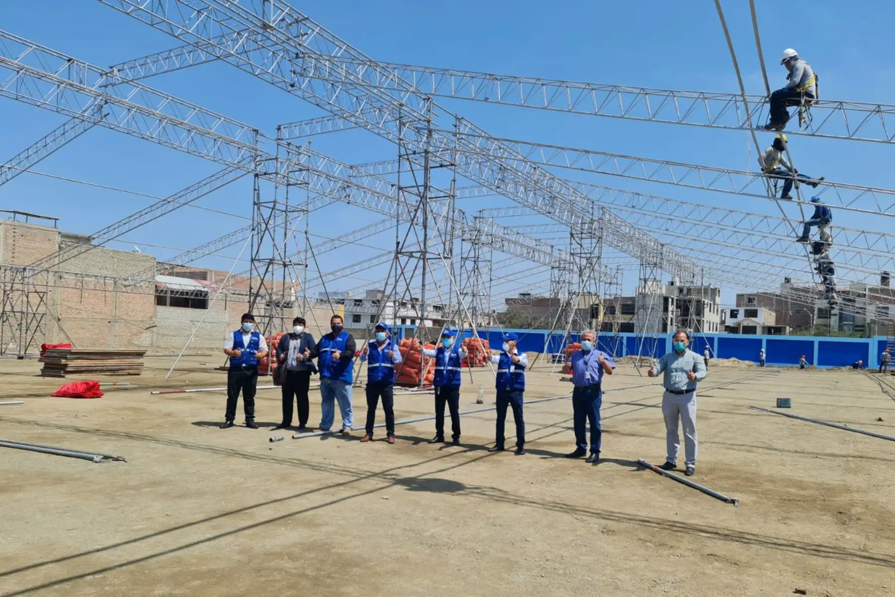 En la nueva Villa EsSalud Chimbote que se viene edificando, los pacientes con diagnóstico positivo recibirán atención médica especializada. Foto: Difusión