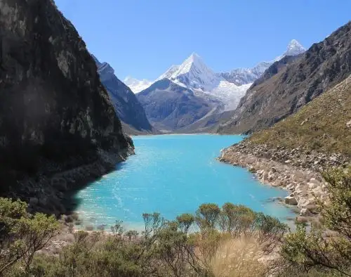 La Autoridad Nacional del Agua anunció que regulará el nivel de agua de la laguna Parón, ubicada en Áncash, por el alto riesgo de desembalse. ANDINA/Difusión