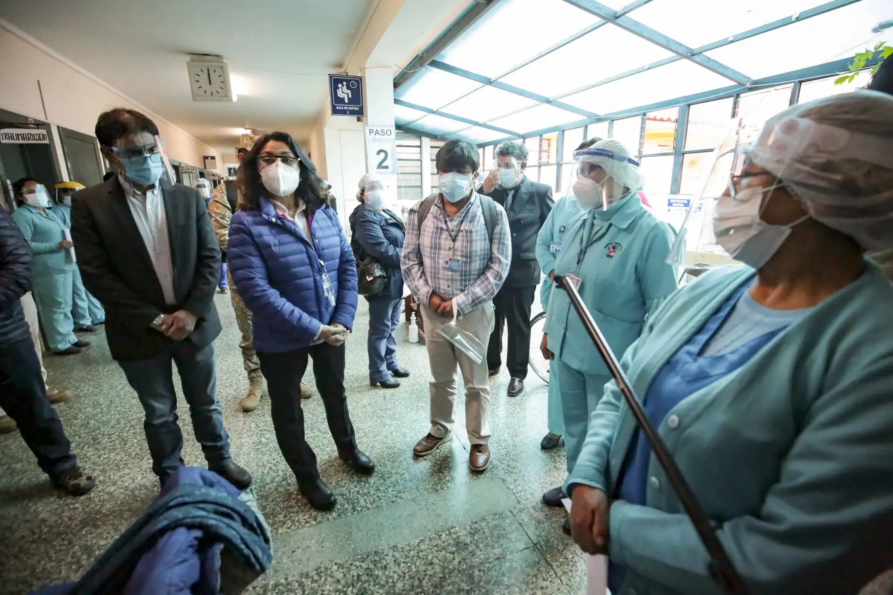 Presidenta del Consejo de Ministros, Violeta Bermúdez llega a la región de Cusco con el objetivo  de asegurar  que el proceso de vacunación sea transparente y se realice respetando el orden establecido por el Ministerio de Salud.
Foto: PCM