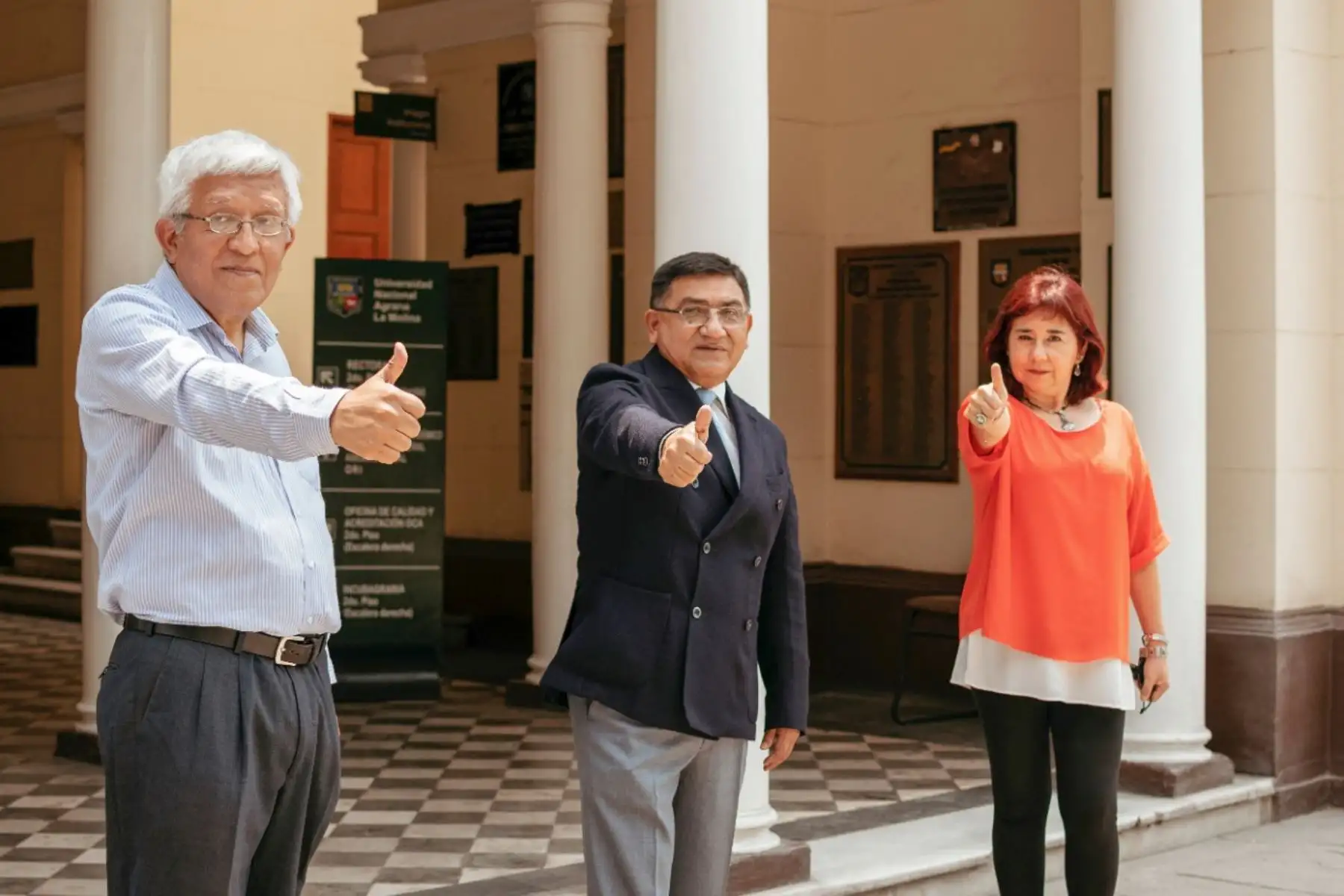 Por primera vez en la historia de la UNALM se eligieron a las autoridades universitarias por Voto Electrónico No Presencial.  Foto: UNALM