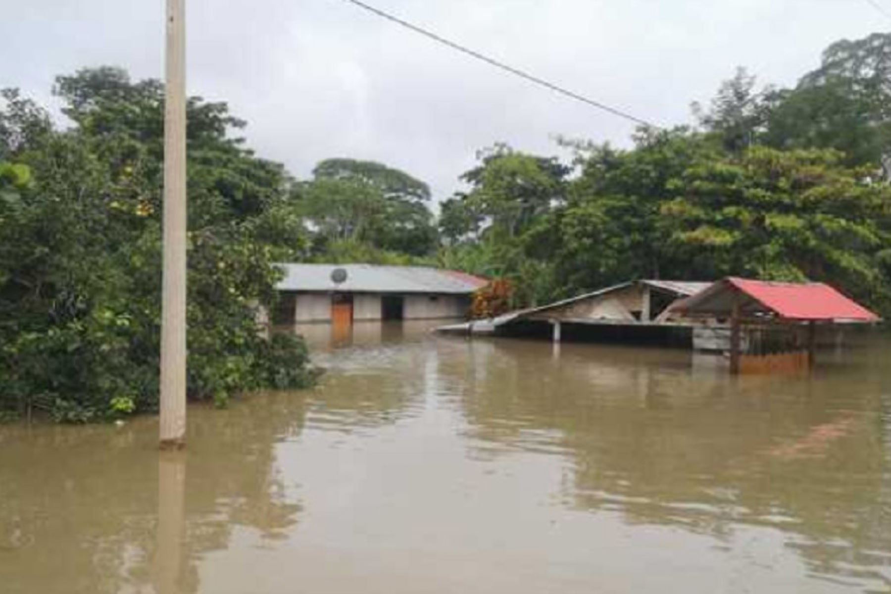 El Gobierno Regional de Madre de Dios, a través de la Dirección Regional de Vivienda, Construcción y Saneamiento, informó que 1,380 viviendas fueron inundadas por el desborde de los ríos, en nueve de los once distritos de dicho departamento amazónico.