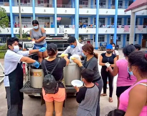 Diez colegios de Madre de Dios fueron acondicionados para albergar a cientos de damnificados por las inundaciones y lluvias intensas que afectaron a diversas localidades de esta región. ANDINA/Difusión