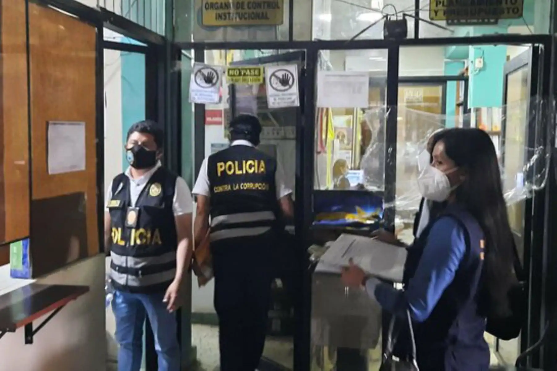 Según la indagación policial, al interior de la comuna funcionaría una presunta organización criminal Los Pulpos de Satipo, integrada por funcionarios ediles, a quienes se les atribuyen los delitos de organización criminal, contra la administración pública, entre otros. Foto: ANDINA/Difusión