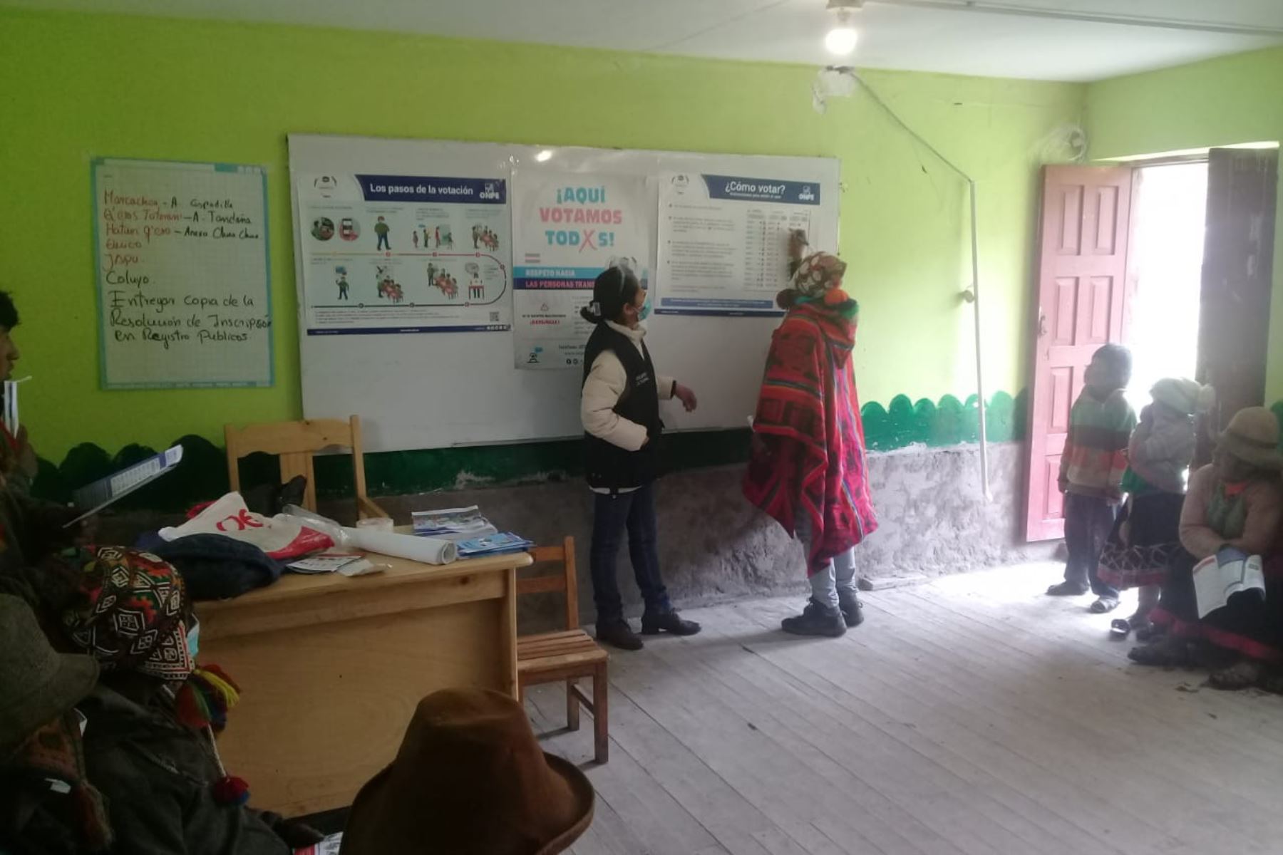 Se instalarán locales de votación en los centros poblados de Chillihuani, Choquepata y Ccahuachopi, en la provincia de Quispicanchi. Foto: ANDINA/ODPE Quispicanchi