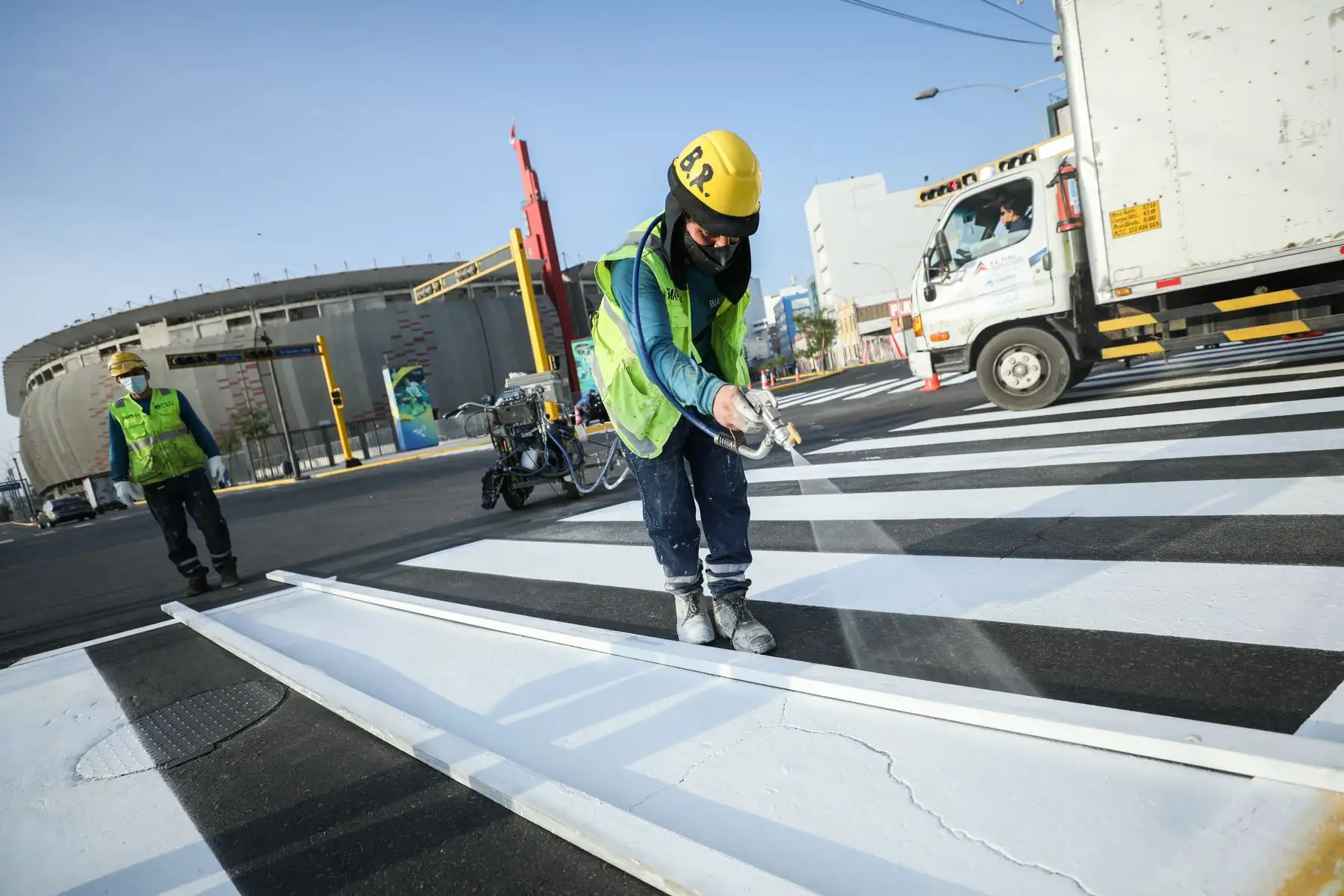 El alcalde de Lima, Jorge Muñoz, inauguró la ampliación de un nuevo tramo de la Av. Paseo de la República, en el límite de los distritos de La Victoria y el Cercado. Foto:ANDINA/Municipalidad de Lima