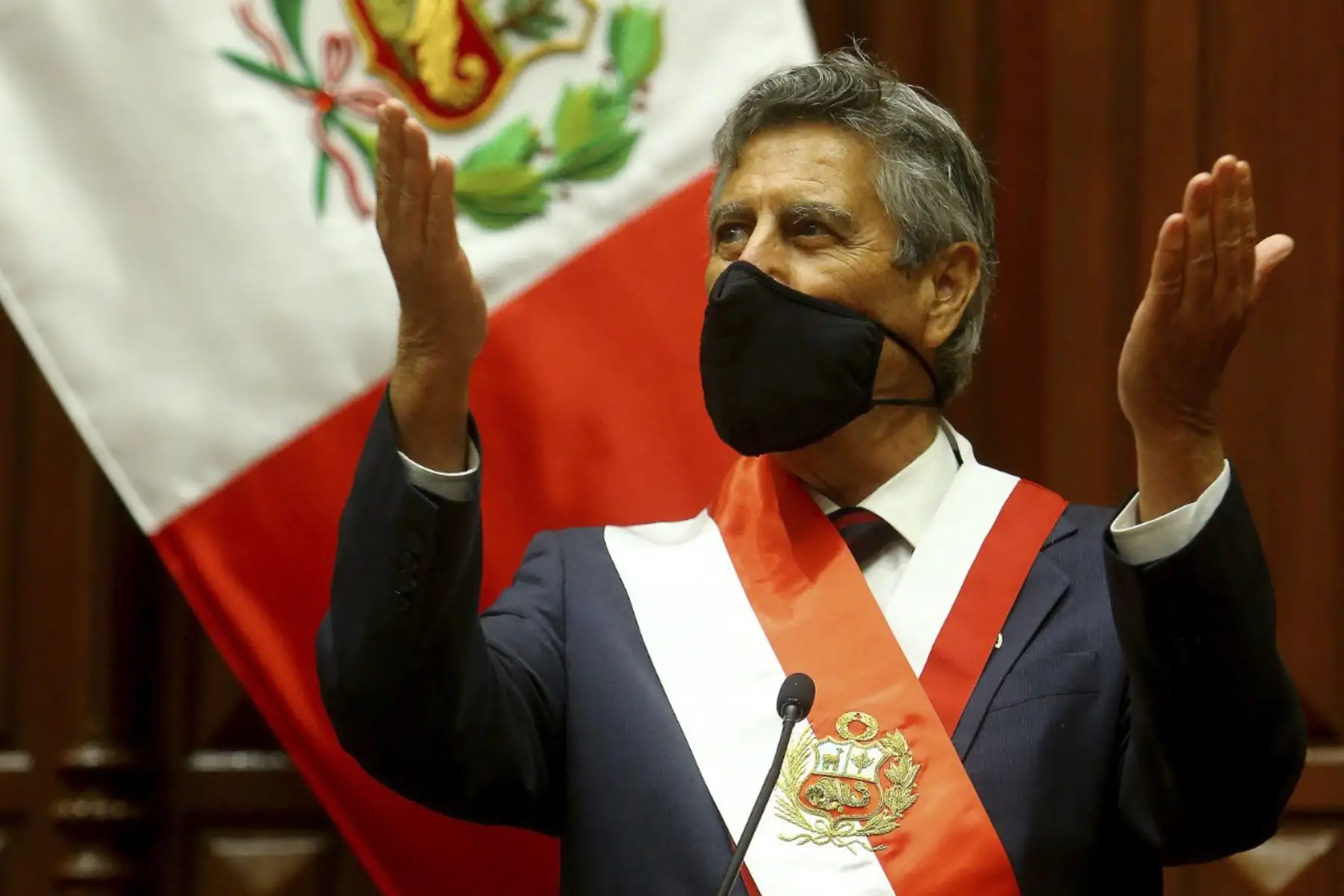 Los primeros 100 días del presidente Francisco Sagasti. Foto: ANDINA