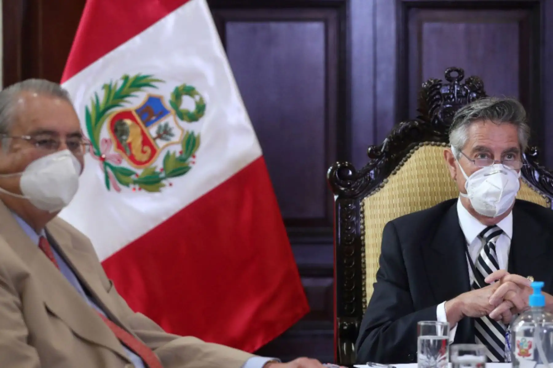 El presidente Francisco Sagasti, participó, de manera virtual, en la V Cumbre Extraordinaria de jefes de Estado del Foro Prosur, mecanismo y espacio de diálogo y cooperación de los países de América del Sur.
Foto:ANDINA/presidenciaperu