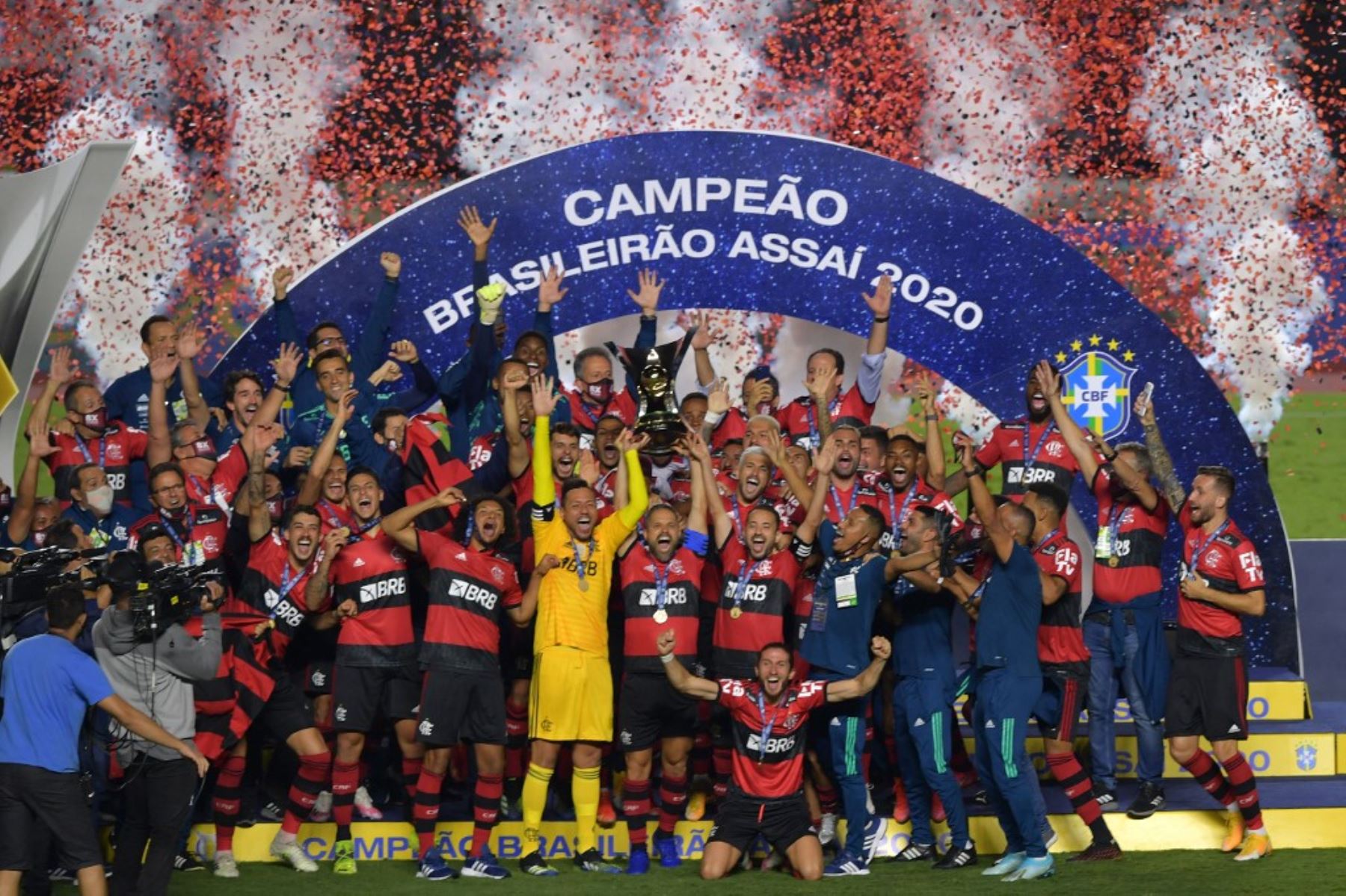 Flamengo se consagra bicampeón del fútbol brasileño