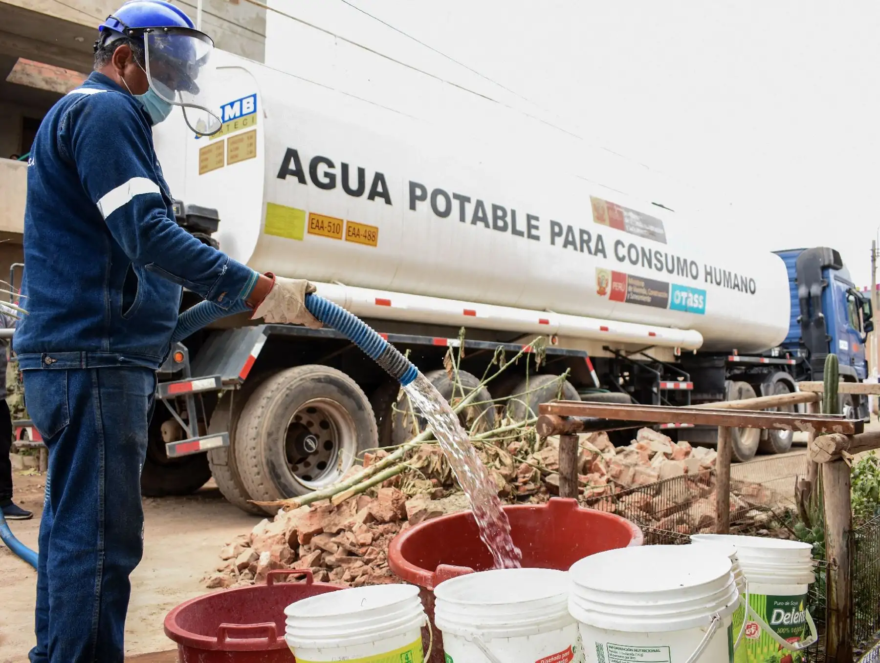 Ministerio de Vivienda transfiere más de S/ 211,000 a la EPS Grau para asegurar el abastecimiento de agua potable en el distrito de La Unión, región Piura.