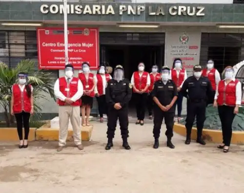 Ministerios del Interior y de la Mujer y Poblaciones Vulnerables inauguraron un nuevo centro de emergencia mujer en la comisaría La Cruz, ubicada en Tumbes, que ayudará a combatir la violencia de género.