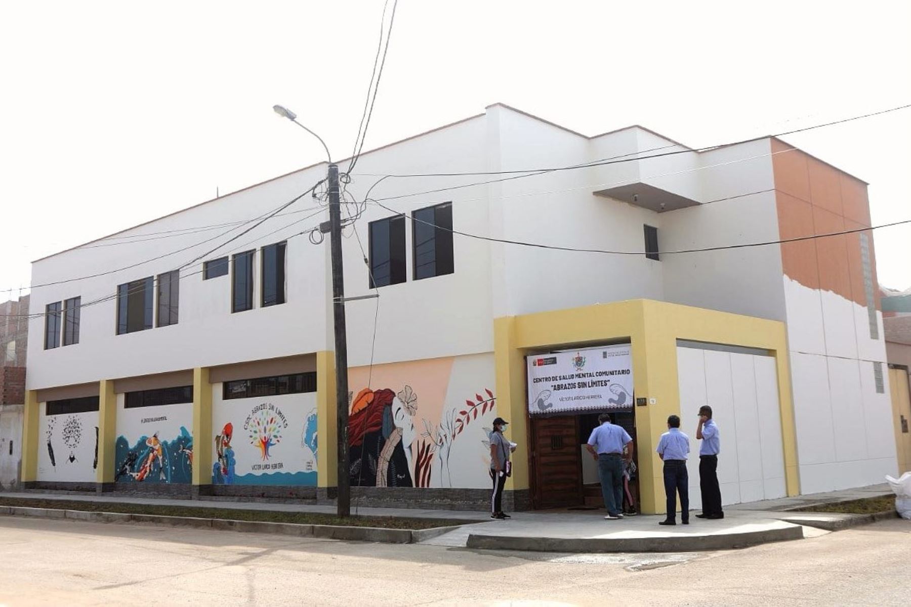 Centro de salud mental Abrazos sin Límites en el distrito trujillano de Víctor Larco.