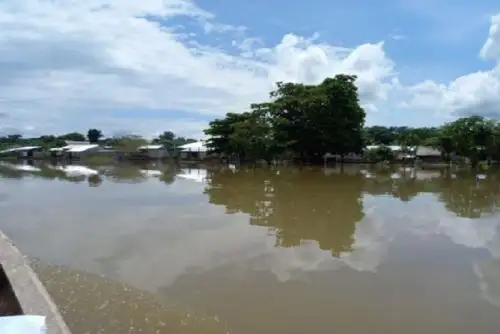 Las inundaciones no registran daños a la vida ni a la salud de los pobladores de la zona.