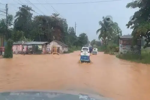 Inundación en la selva central. Foto: ANDINA/Archivo
