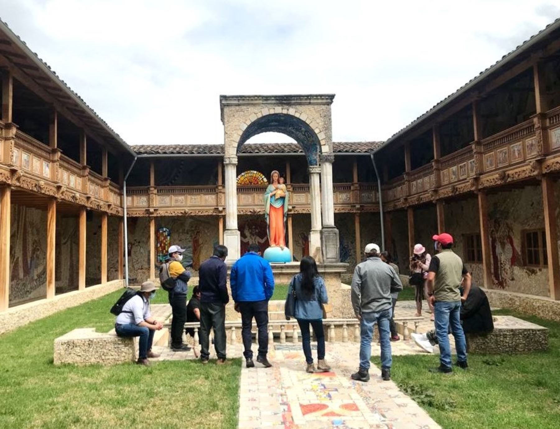 El majestuoso Santuario de Polloc, ubicado en Cajamarca, última la implementación del protocolo sanitario y se prepara para recibir a turistas desde este fin de semana. Foto: Eduard Lozano