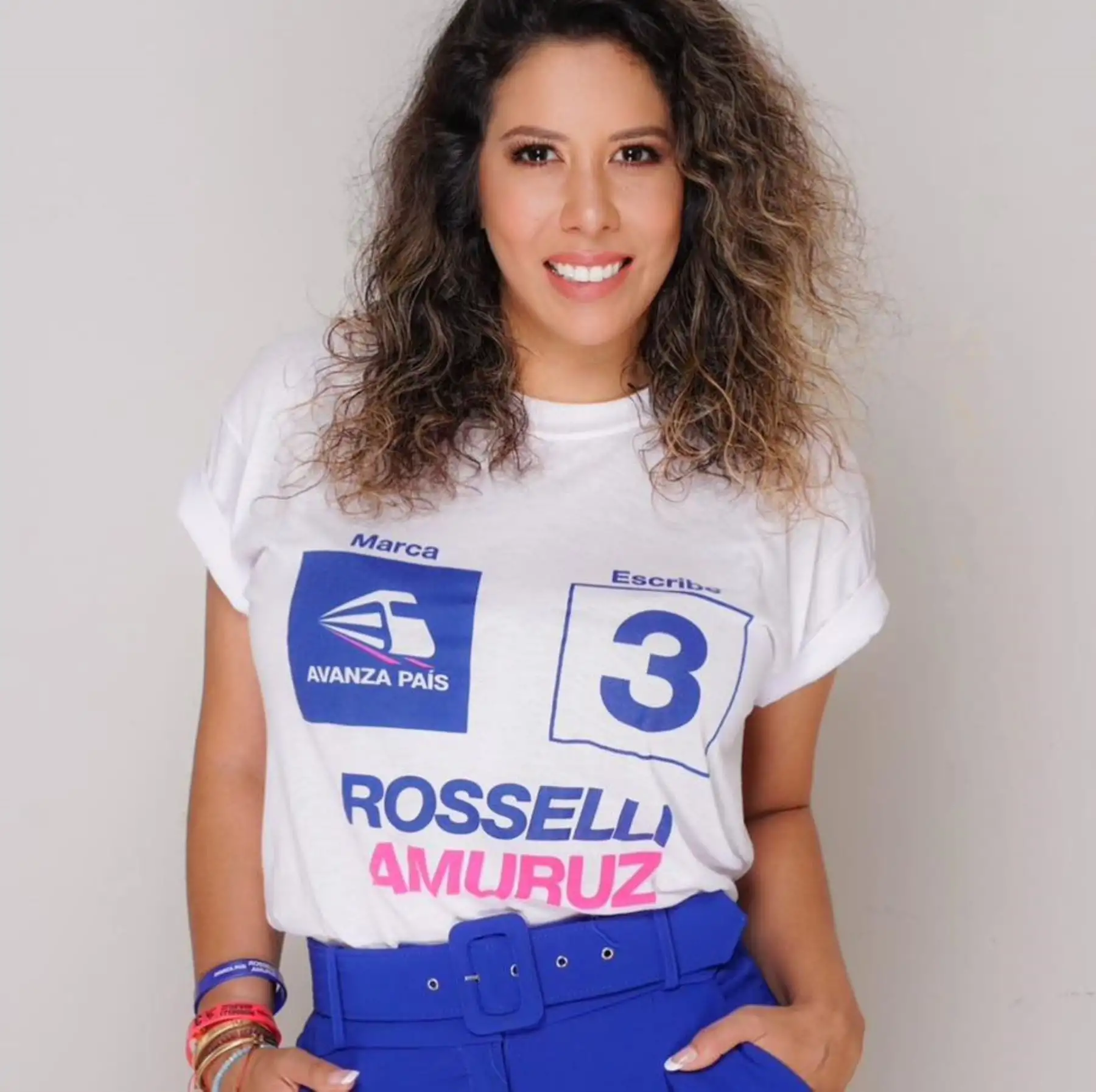 Rosselli Amuruz, candidata al Congreso con el número 3 de Avanza País.