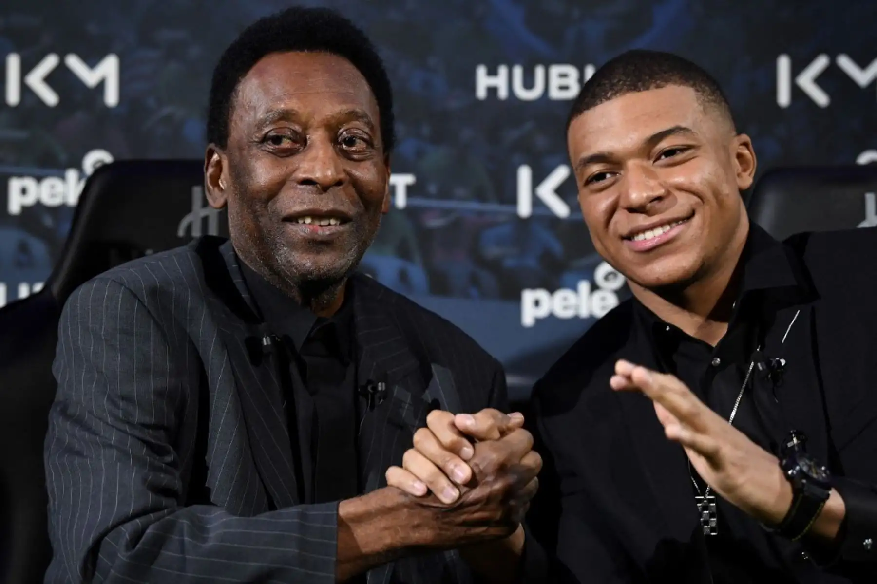Kylian Mbappé  y Pelé
