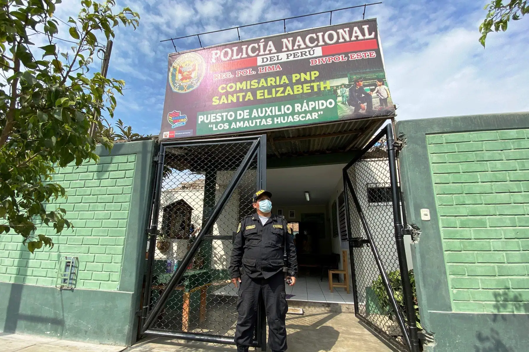 San Juan de Lurigancho: implementan nuevo modelo en comisaría para enfrentar al covid–19. Foto: ANDINA/difusión.