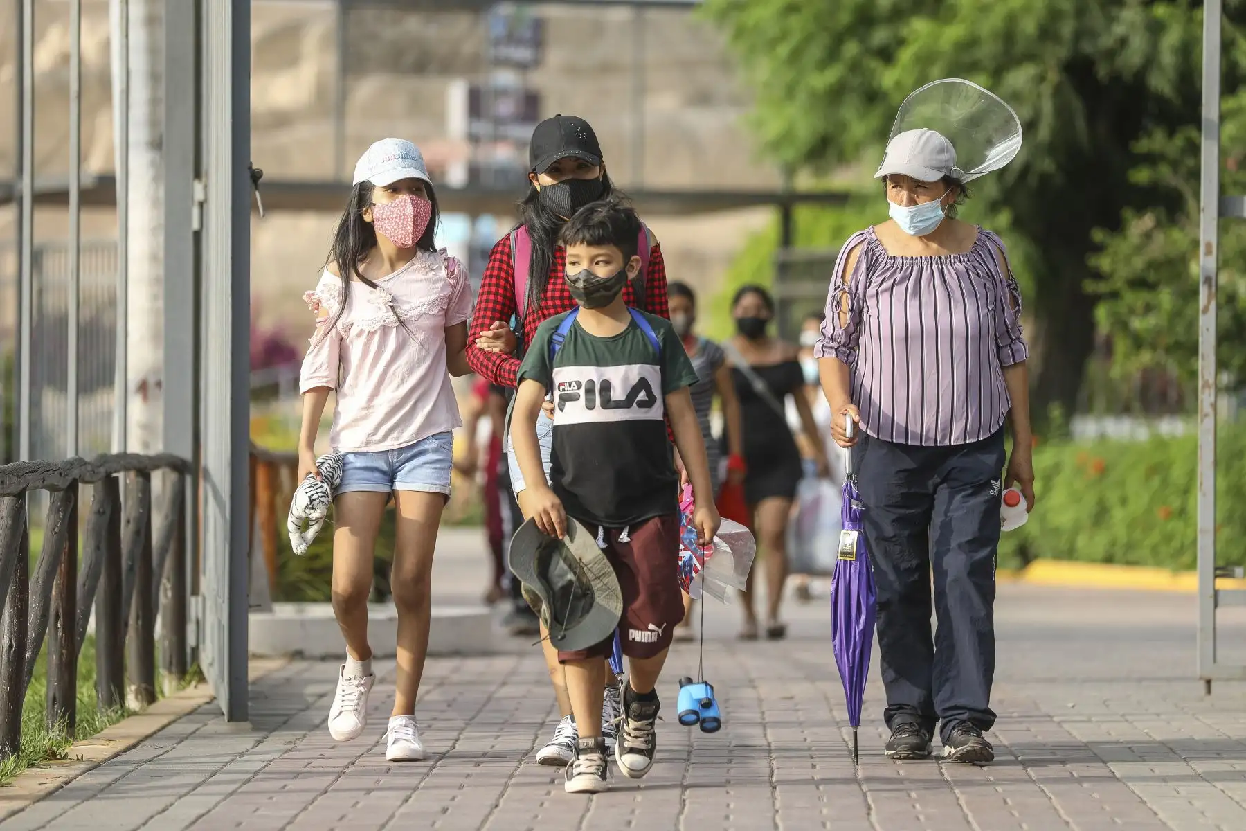 Parque de las Leyendas de Lima reabrió sus instalaciones con un aforo de hasta el 30% de su capacidad tras el levantamiento de la cuarentena. Foto: ANDINA/Municipalidad de Lima