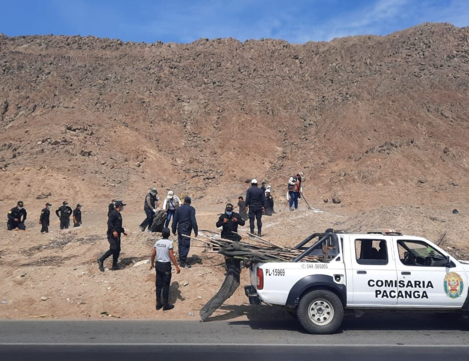 Autoridades frustran un intento de invasión al sitio arqueológico Farfán, ubicado en el distrito de Guadalupe, provincia de Pacasmayo, en La Libertad. ANDINA/Difusión