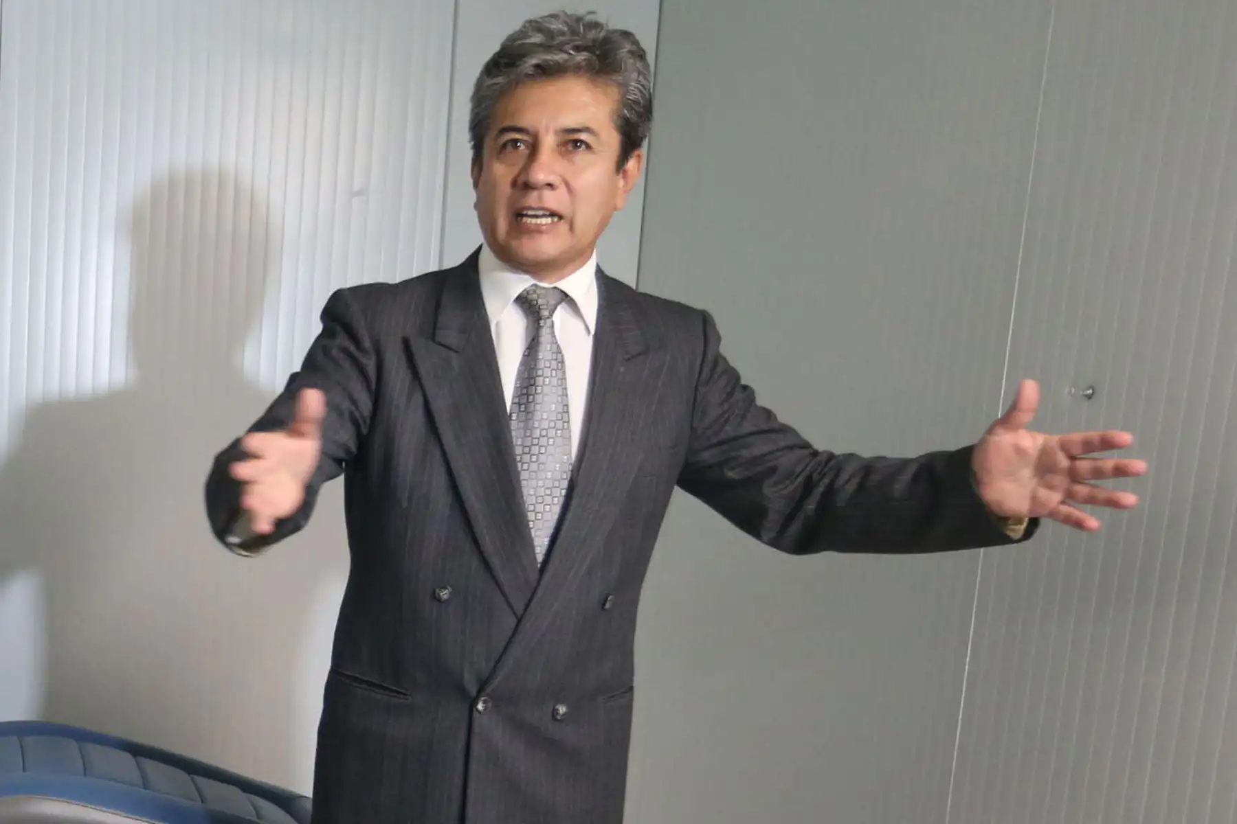 El viceministro de Salud, Percy Minaya León, precisó que el padrón se elaborará con diferentes bases de datos como las de la Seguridad Social, Ministerio de Desarrollo e Inclusión Social (Midis) y Ministerio de la Mujer, pero también de la ONPE y el Reniec. Foto: ANDINA/MInsa