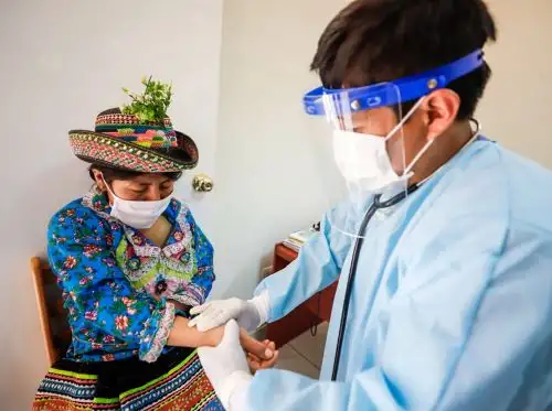 Gestores interculturales refuerzan la estrategia de comunicación para la atención de las poblaciones indígenas y el pueblo afroperuano en regiones priorizadas en la lucha contra la covid-19. ANDINA/Difusión