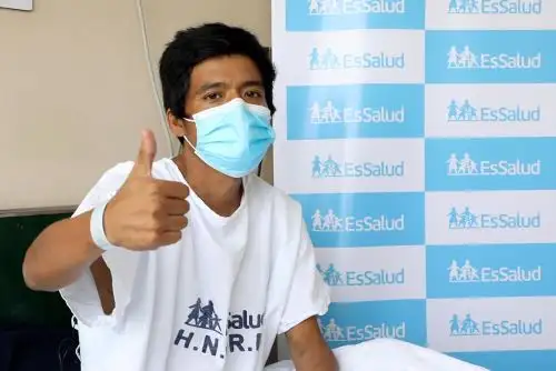 Antony Tapia Carhuamaca, un joven de 28 años que padecía de una enfermedad renal terminal y requería de un trasplante para salvar su vida. Foto: ANDINA/Difusión.