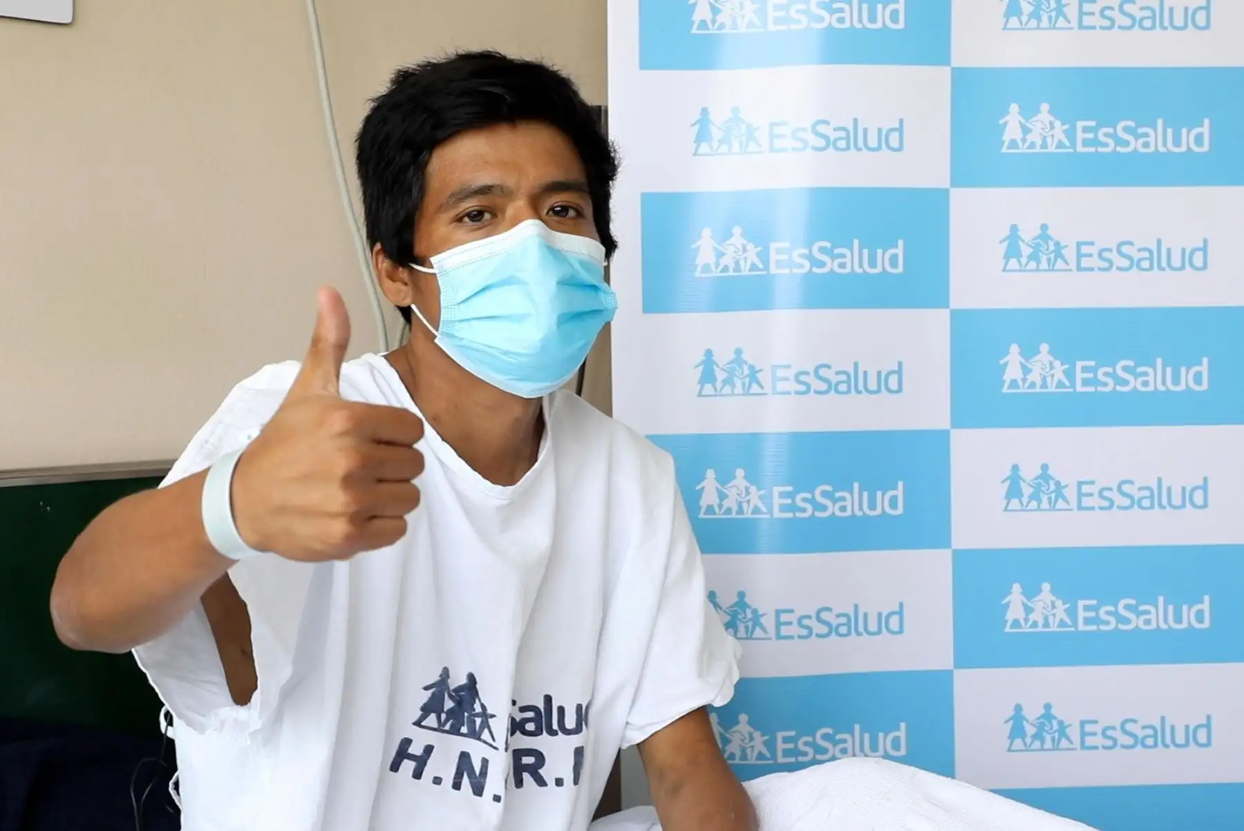 Antony Tapia Carhuamaca, un joven de 28 años que padecía de una enfermedad renal terminal y requería de un trasplante para salvar su vida. Foto: ANDINA/Difusión.