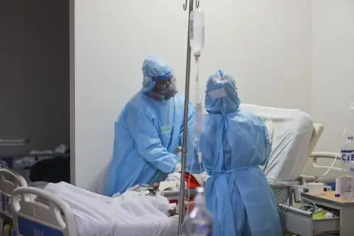 Resaltan la disminución de casos covid-19 y ocupación de camas UCI en Loreto. ANDINA/Carla Patiño Ramírez
