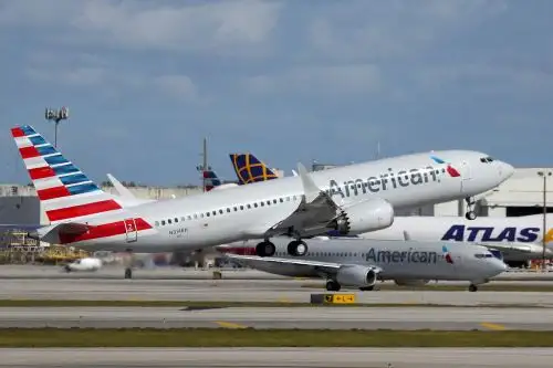 Boeing, que ha establecido un centro de operaciones que monitorea todos los vuelos del 737 MAX en tiempo real, dijo el viernes que estaba "al tanto" del incidente, sin brindar más comentarios. Foto: AFP