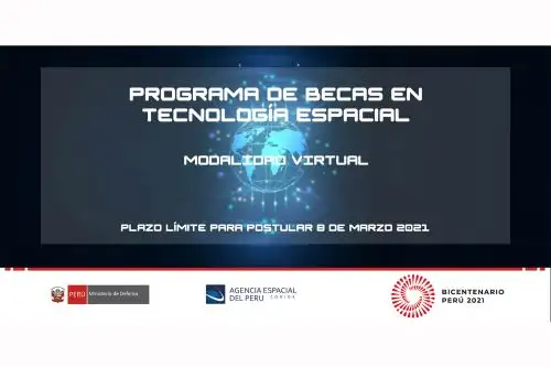 Programa de becas para maestría y doctorado en tecnología espacial