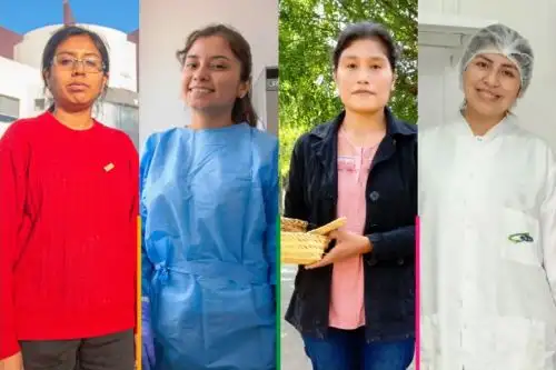 Día de la Mujer: cuatro historias de becarias que son ejemplo de superación. Foto: ANDINA/Difusión.