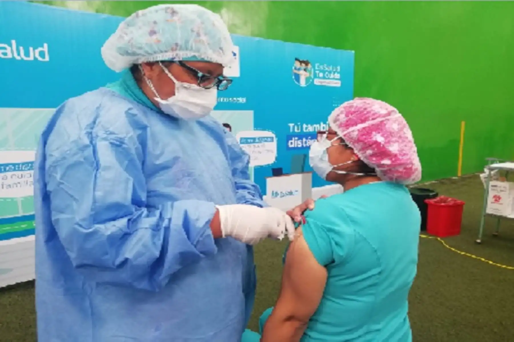 Para la aplicación de la segunda dosis se mantiene la programación con el mismo orden de administración con el que se trabajó durante la inoculación de la primera dosis.