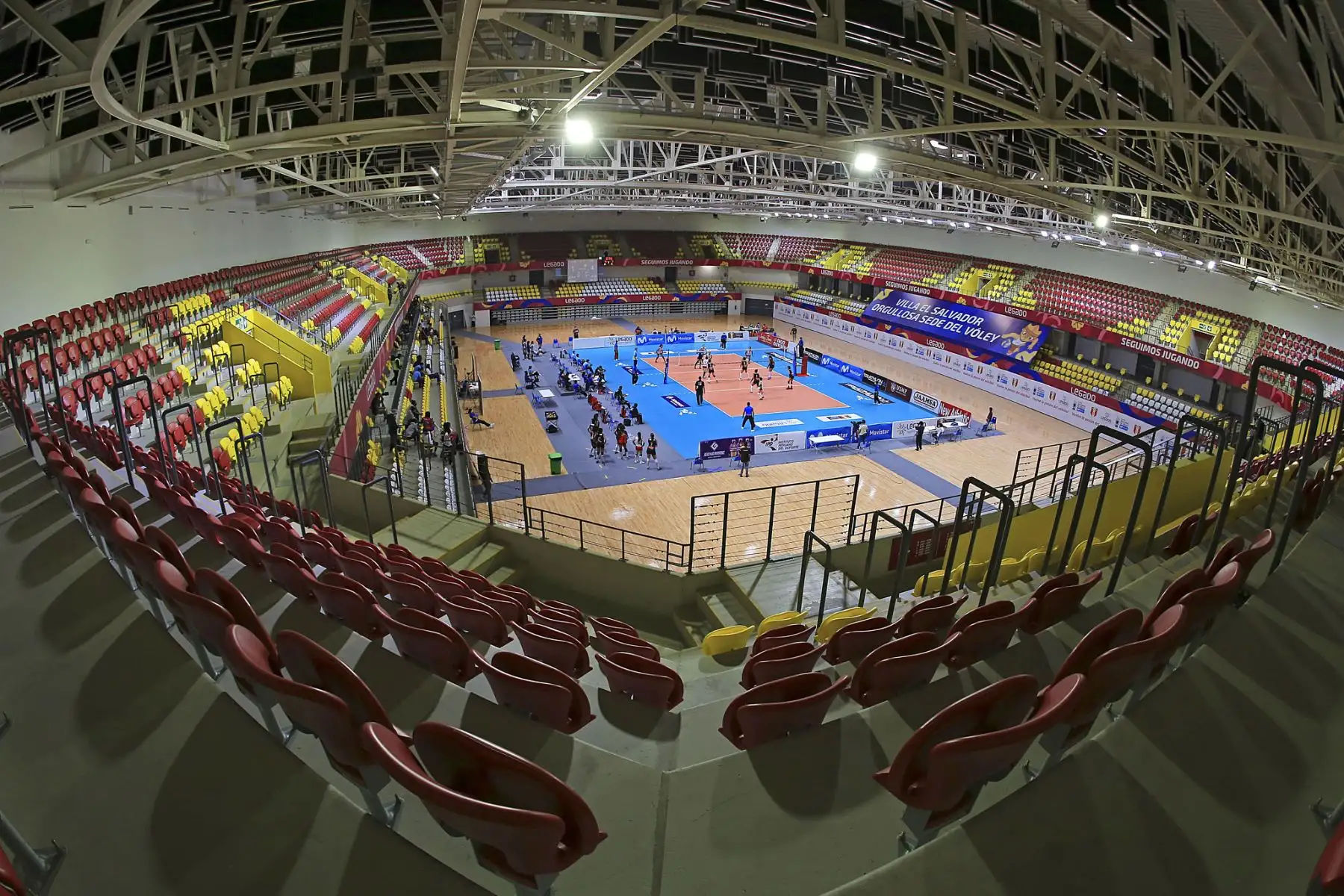 El Polideportivo de Villa El Salvador es uno de los más modernos del continente