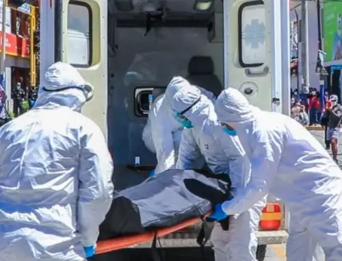 Áncash acumula 100 muertes por covid-19 en los primeros 7 días de marzo, reveló la Diresa. Esta región forma parte del grupo de departamentos declarados en riesgo extremo frente a la pandemia. ANDINA/Difusión