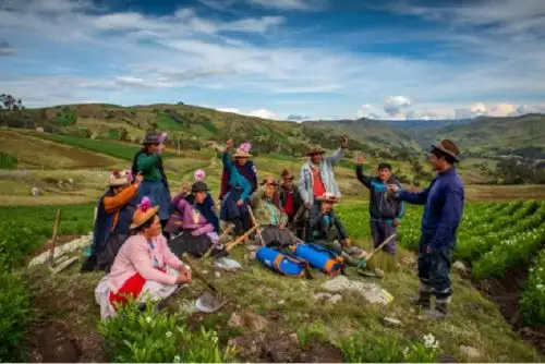 Se ha cofinanciado cerca de mil iniciativas económicas locales dirigidas por agricultoras en la Sierra y la Selva.
