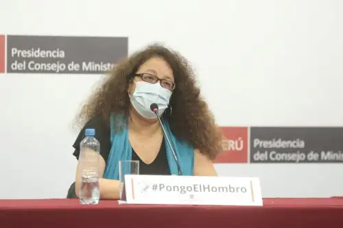 Ministra de Desarrollo e Inclusión Social, Silvana Vargas. ANDINA/Difusión