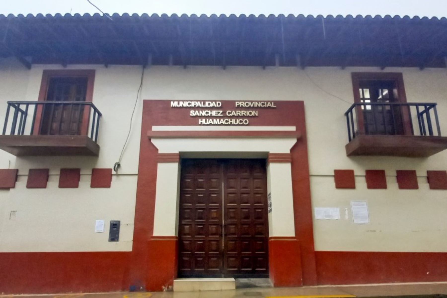 Municipalidad provincial de Sánchez Carrión, en La Libertad.