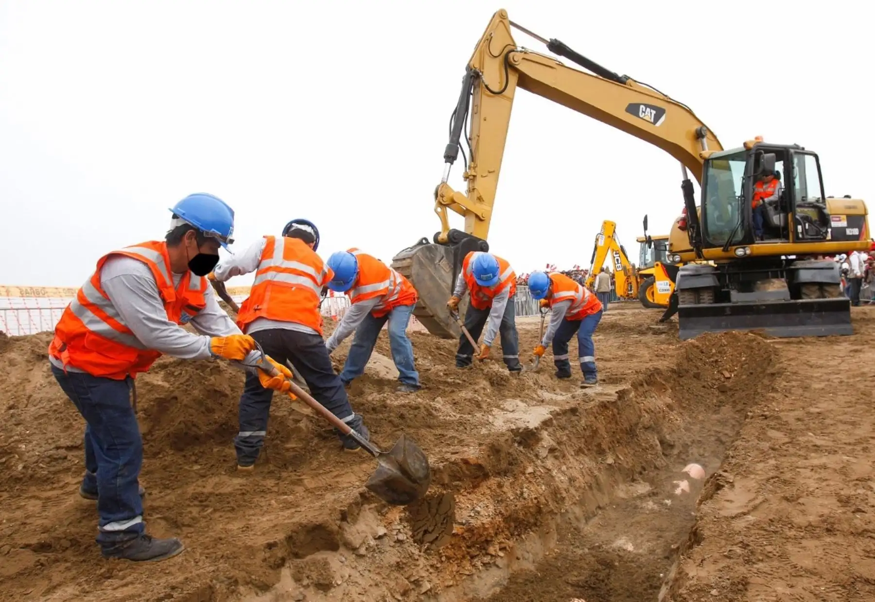 Ejecución de proyecto en esquema de Obras por Impuestos. Foto: ANDINA/Difusión.