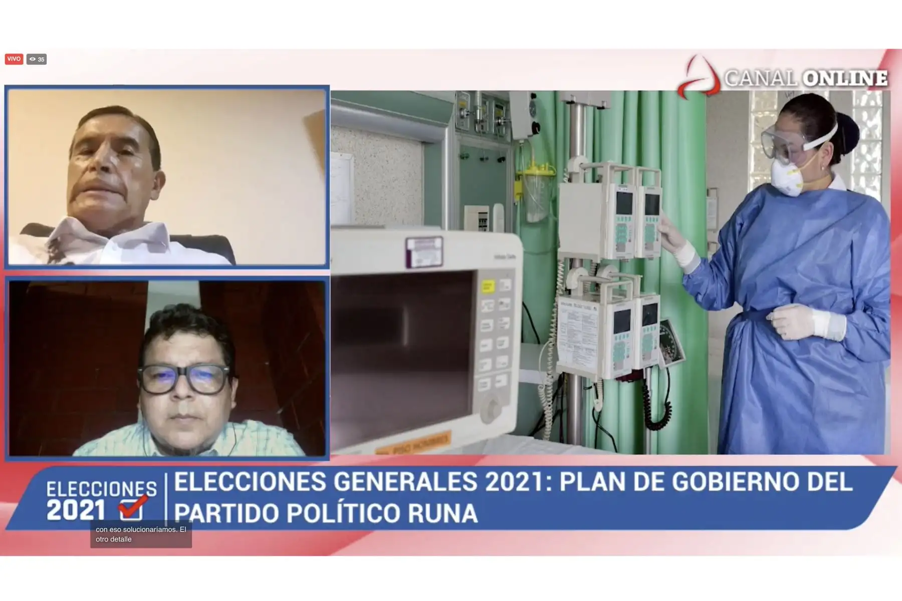 Ciro Gálvez estuvo hoy en el programa 